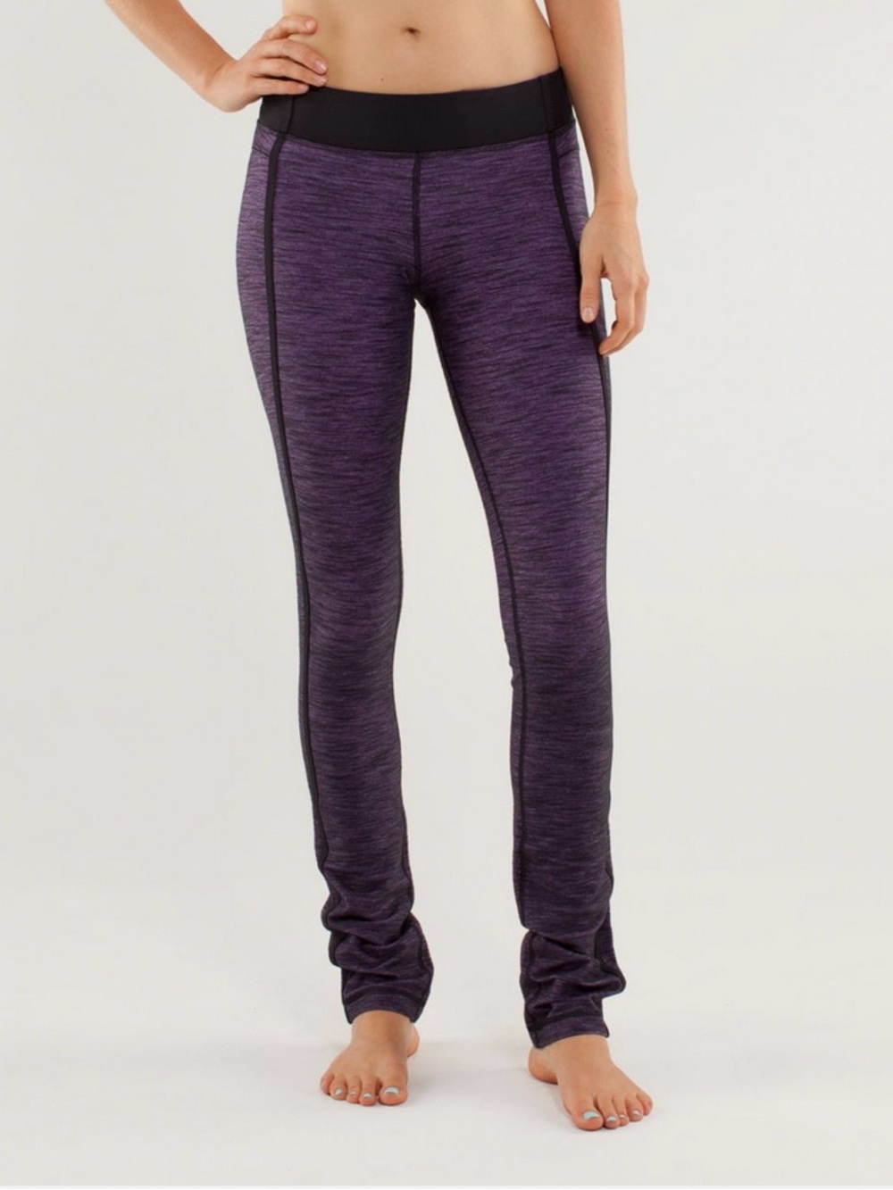 Lululemon | Violet Reversible Slub Denim Forme Pant